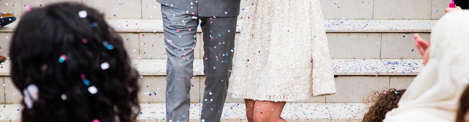 Pourquoi pas… un lancer de confettis écologique pour la sortie de votre cérémonie ?