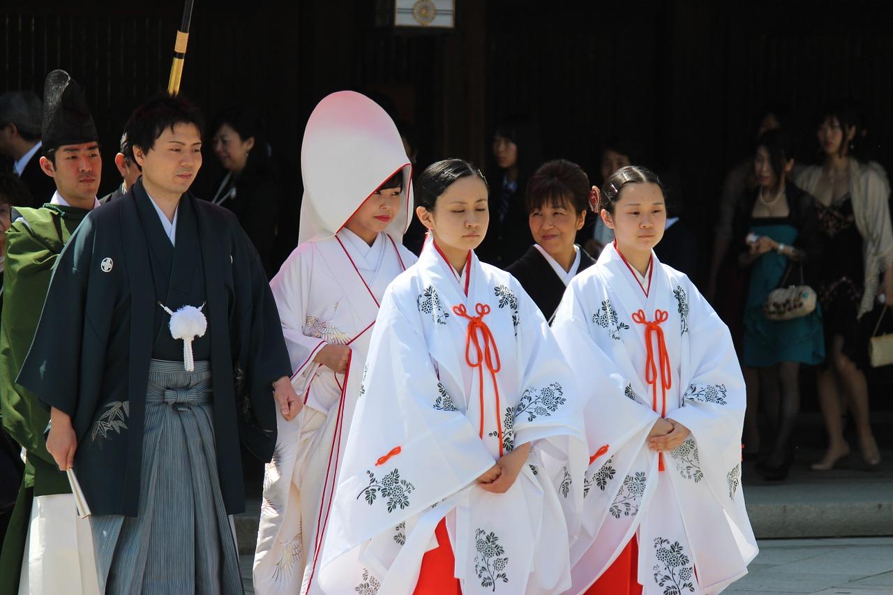 Mariage japonais - Coutumes et traditions d’un mariage au Japon - Vos prestataires pour un mariage réussi !